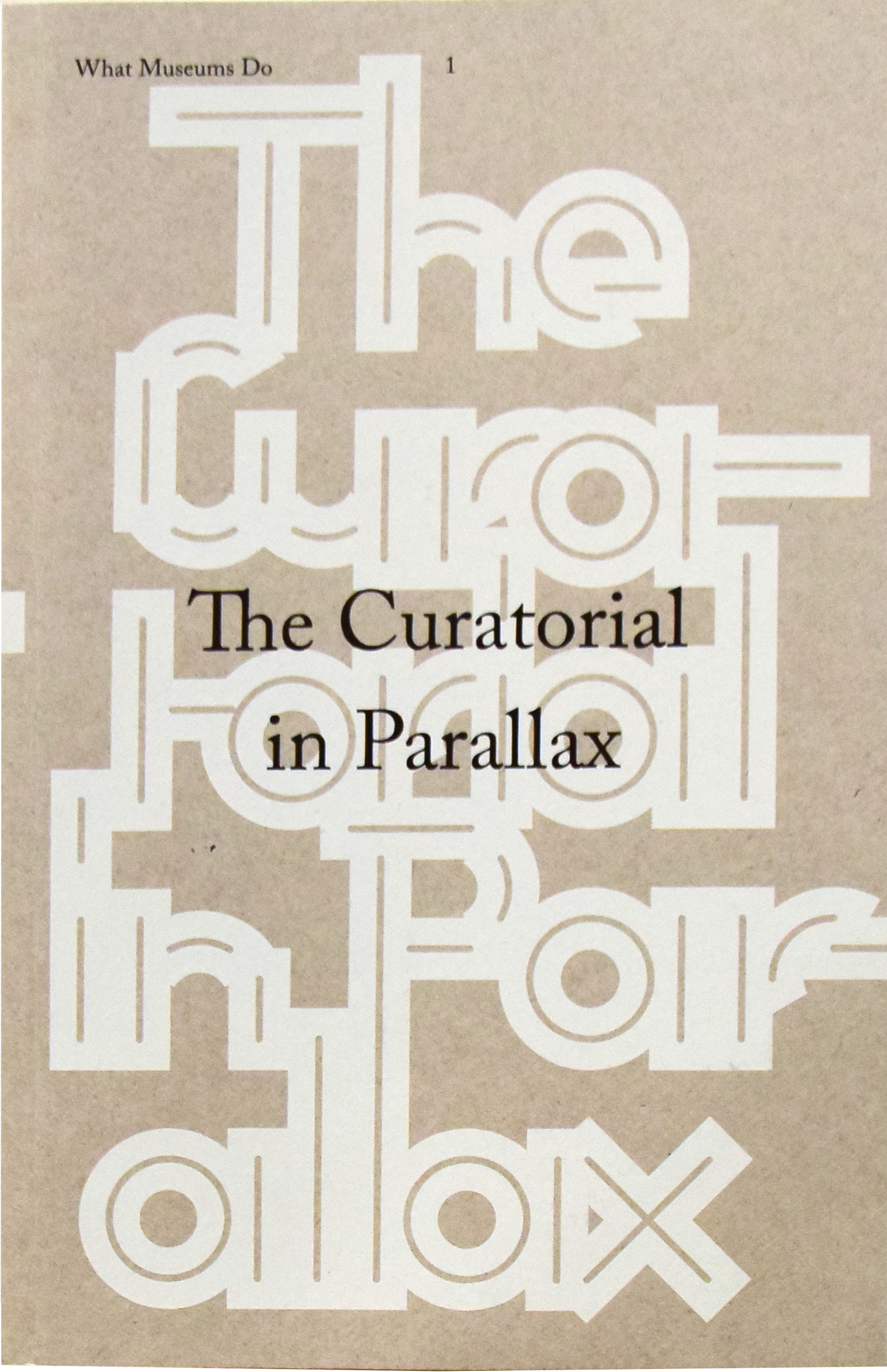 The Curatorial in Parallax